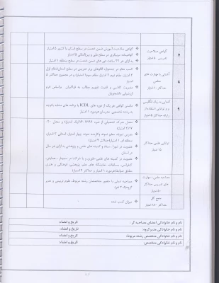فرم صلاحیت تدریس 3