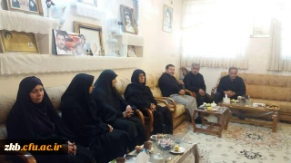 دیدار با خانواده شهدا به مناسبت هفته دفاع مقدس