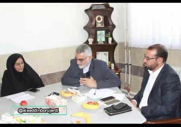 بازدید نماینده محترم بروجرد آقای دکتر علائالدین بروجردی از دانشگاه فرهنگیان بروجرد 6