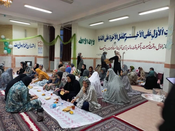 برگزاری مراسم افطاری به مناسبت میلاد کریم اهل بیت ،امام حسن مجتبی(ع) در خوابگاه  3