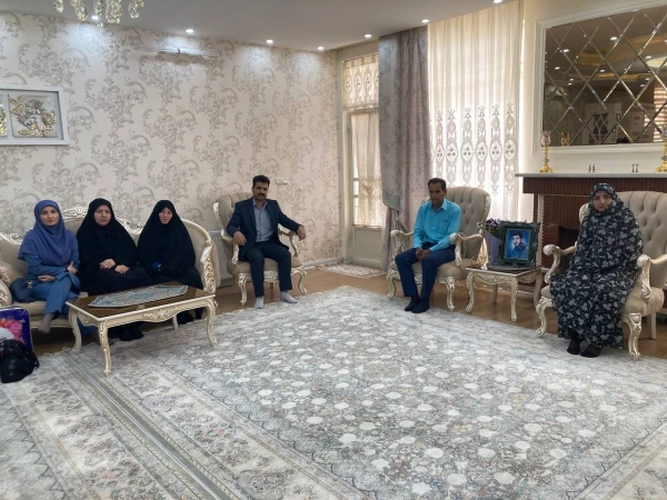 دیدار با خانواده شهید دانشجو معلم  3