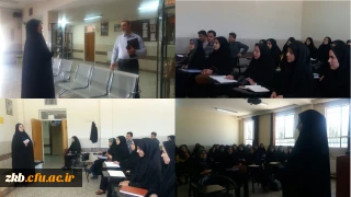 بازدید مسئول حراست  از کلاس های آموزشی دهمین دوره مهارت آموزان ماده ۲۸ 