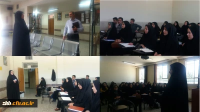 بازدید مسئول حراست  از کلاس های آموزشی دهمین دوره مهارت آموزان ماده ۲۸ 