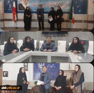 # گزارش تصویری تفاهم نامه مشترک میان دانشگاه فرهنگیان زینب کبری(س) بروجرد و پژوهش سرای جابربن حیان 